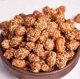 Caramelised Honey & Sesame Peanuts