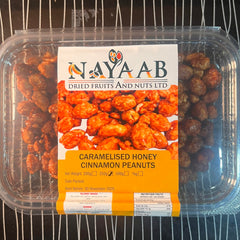 Caramelised Honey Cinnamon Peanuts