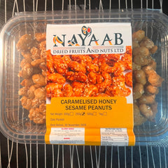 Caramelised Honey & Sesame Peanuts