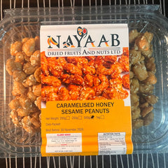 Caramelised Honey & Sesame Peanuts