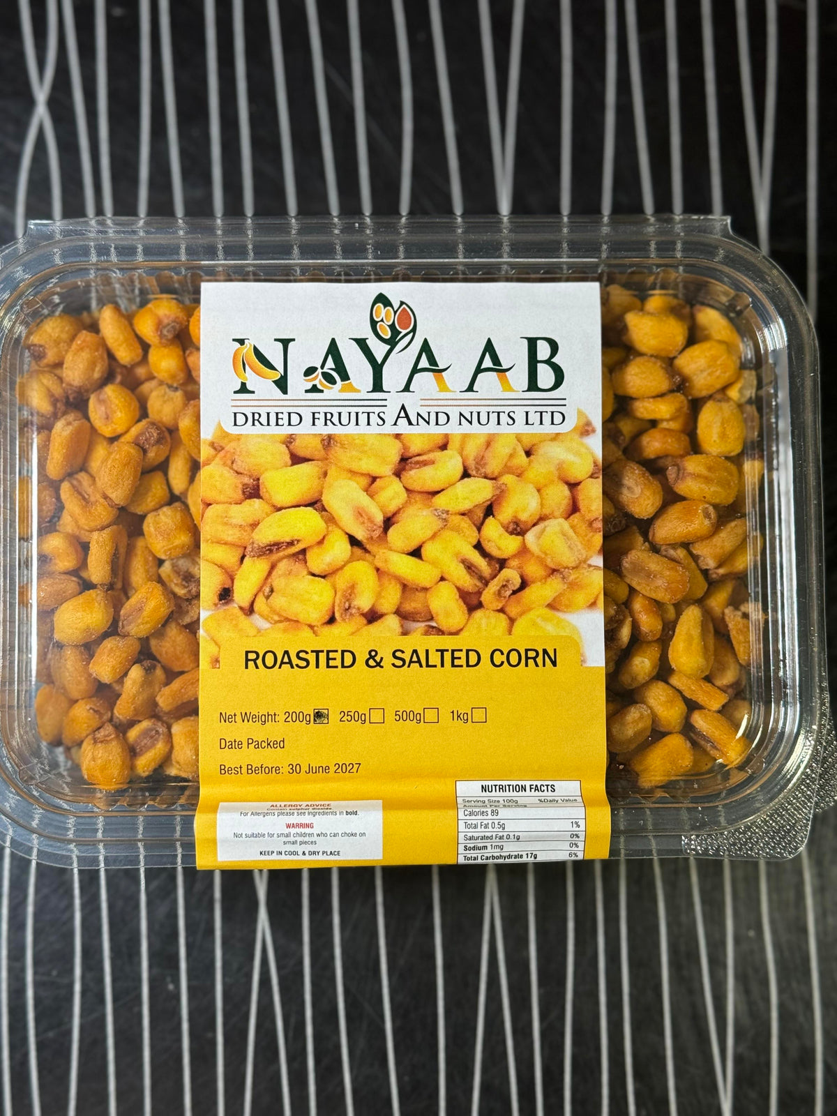 Roasted & Salted Corn