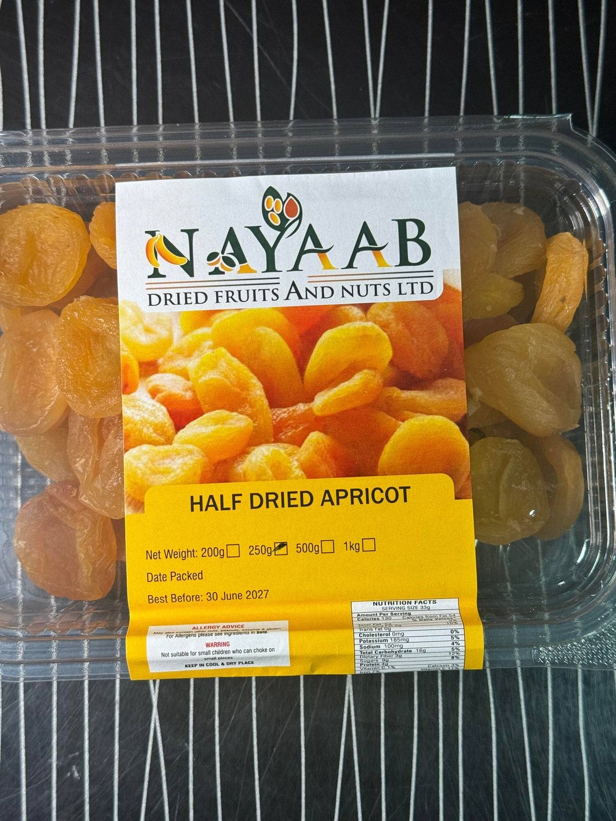 Half-Dried Apricot