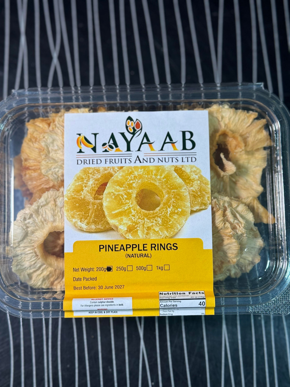 Pineapple Rings (Natural)